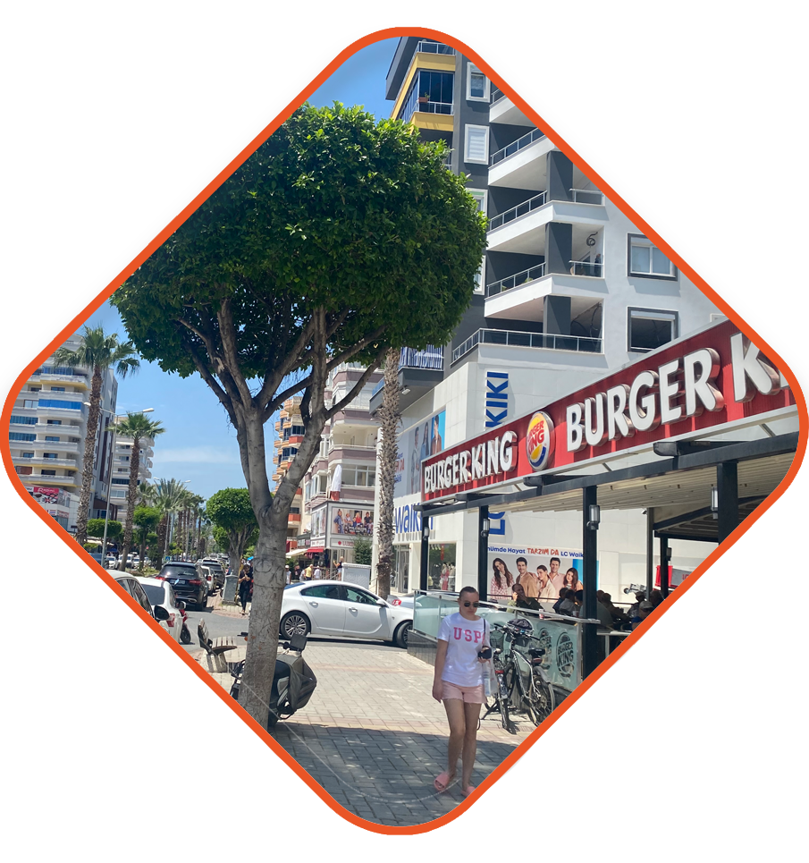 Burger King in alanya-mahmutlar