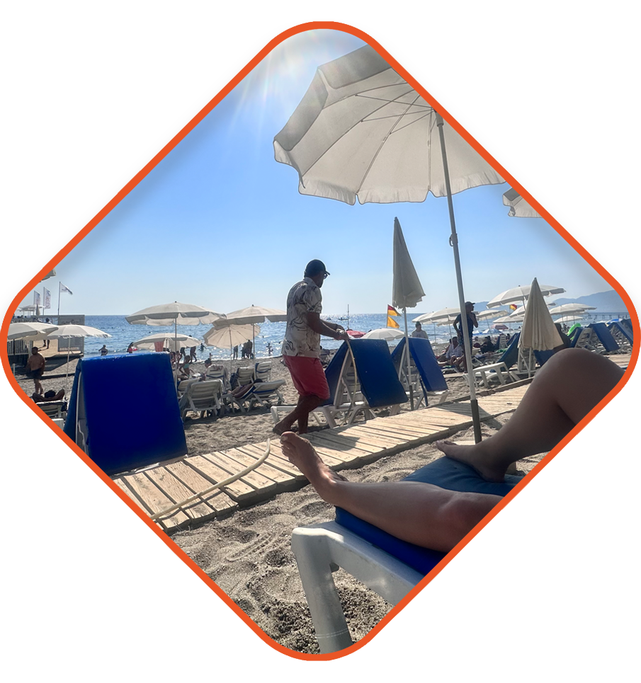 Beach alanya-mahmutlar