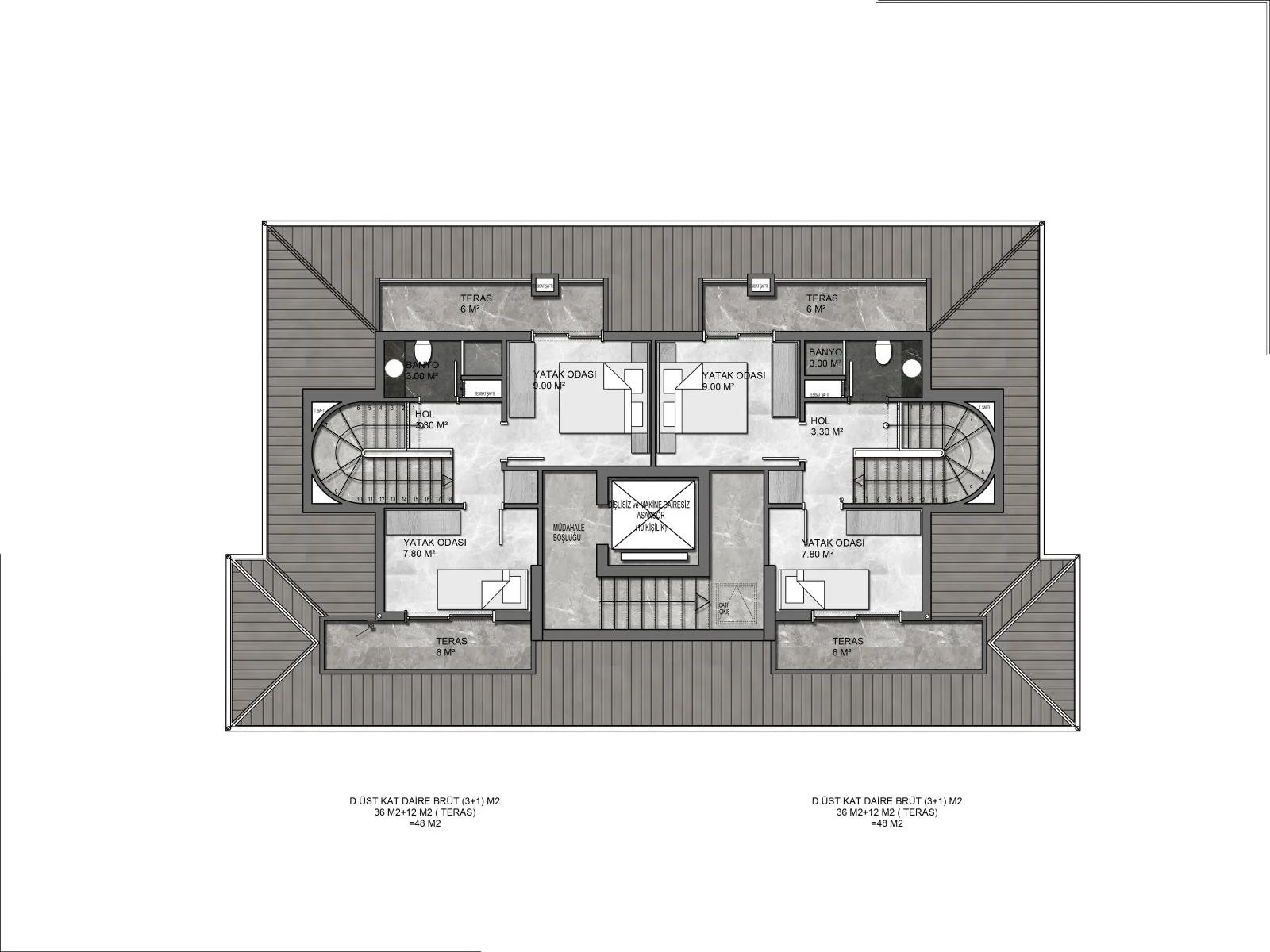 3+1 apartment, 100 m² – Kargıcak